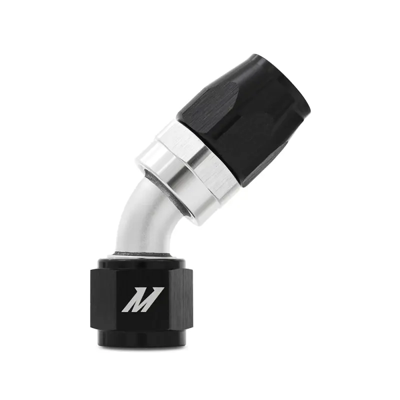 Mishimoto MISMMFT-SW-10-45 Aluminum -10AN 45 Degree Fitting - Black №1