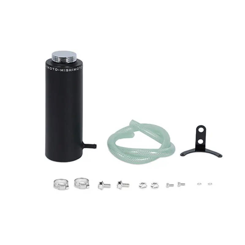 Mishimoto MISMMRT-CAWBK Aluminum Coolant Reservoir Tank - Wrinkle Black №1