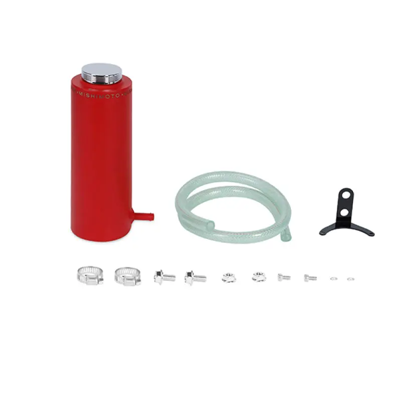 Mishimoto MISMMRT-CAWRD Aluminum Coolant Reservoir Tank - Wrinkle Red №1