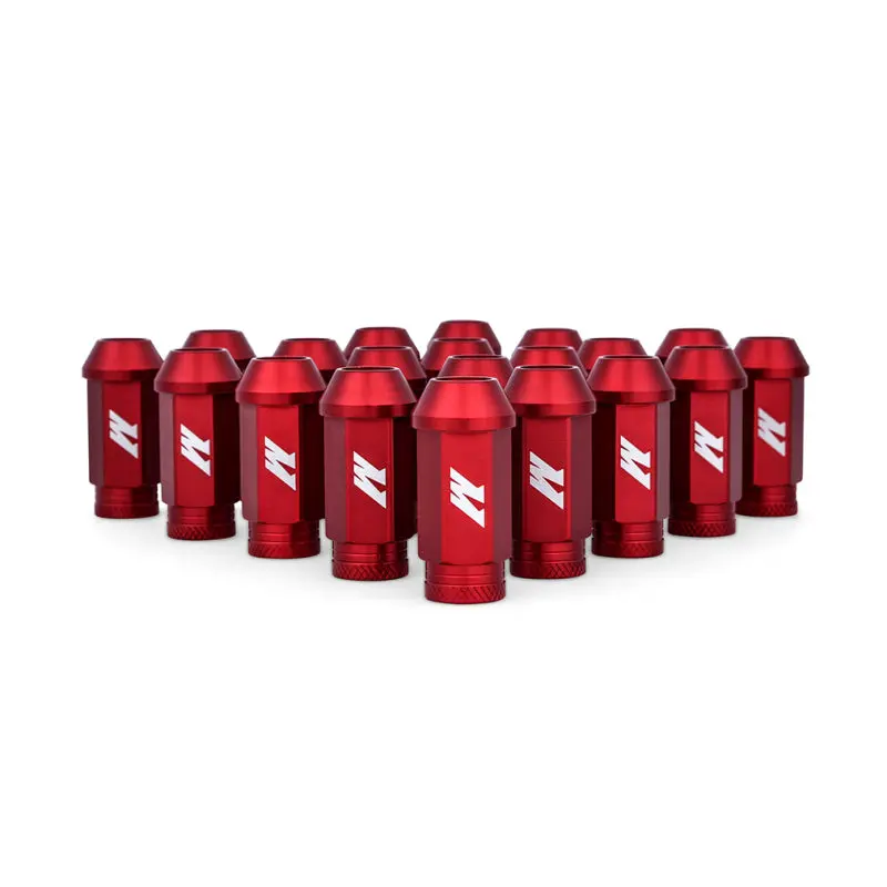 Mishimoto MISMMLG-1220-23LRD Aluminum Locking Lug Nuts 1/2 X 20 23pc Set Red №6