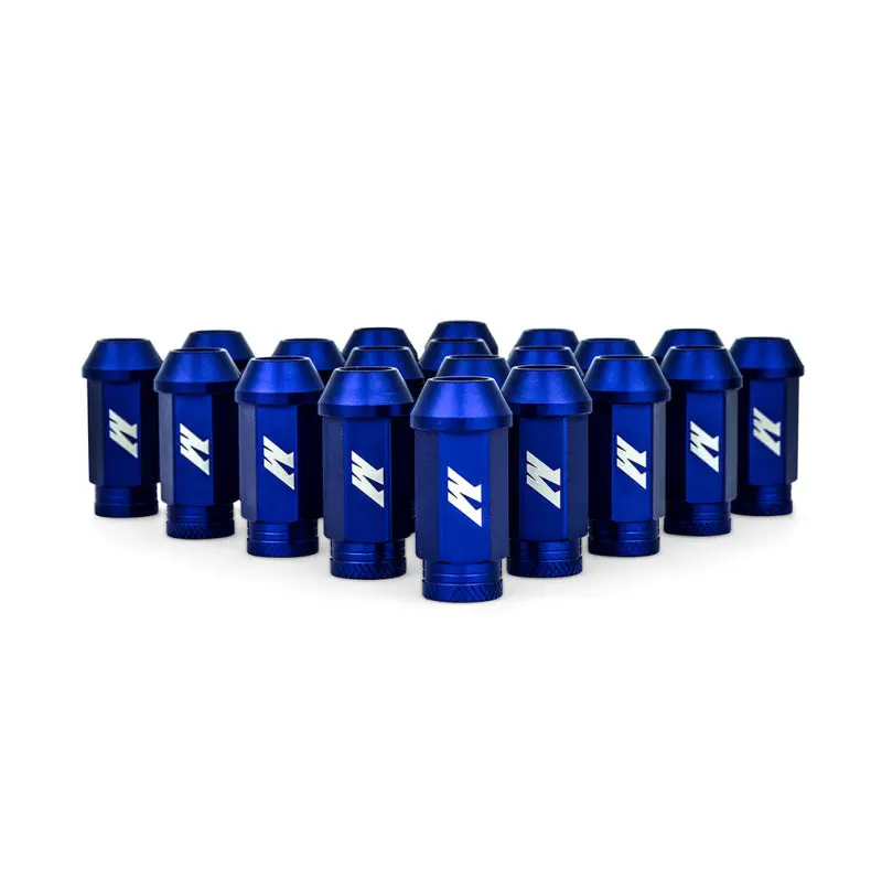 Mishimoto MISMMLG-125-20LBL Aluminum Locking Lug Nuts M12x1.25 20pc Set Blue №7