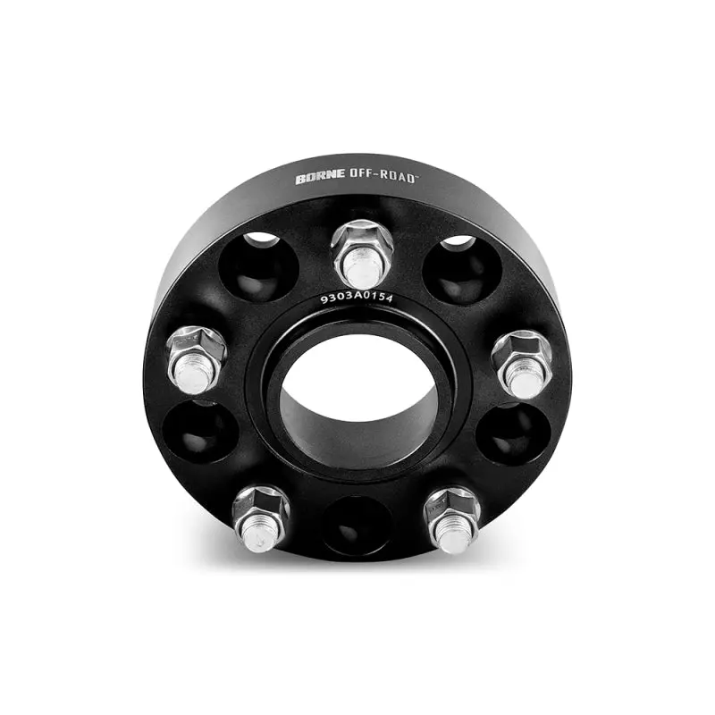 Mishimoto MISBNWS-003-300BK Borne Off-Road Wheel Spacers - 5x127 - 71.6 - 30mm - M14 - Black №2