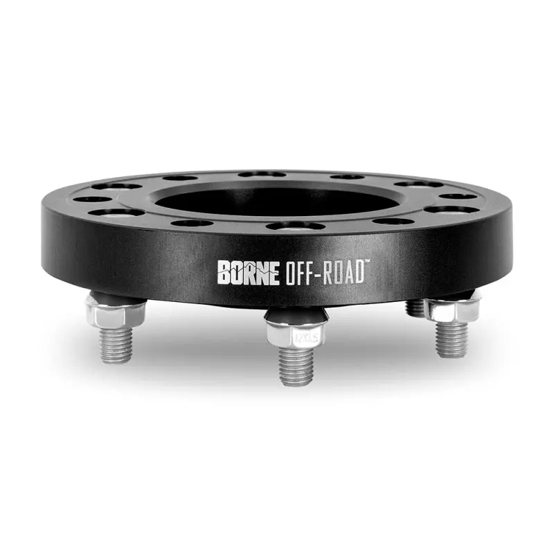 Mishimoto MISBNWS-005-250BK Borne Off-Road Wheel Spacers - 6x139.7 - 78.1 - 25mm - M14 - Black №5