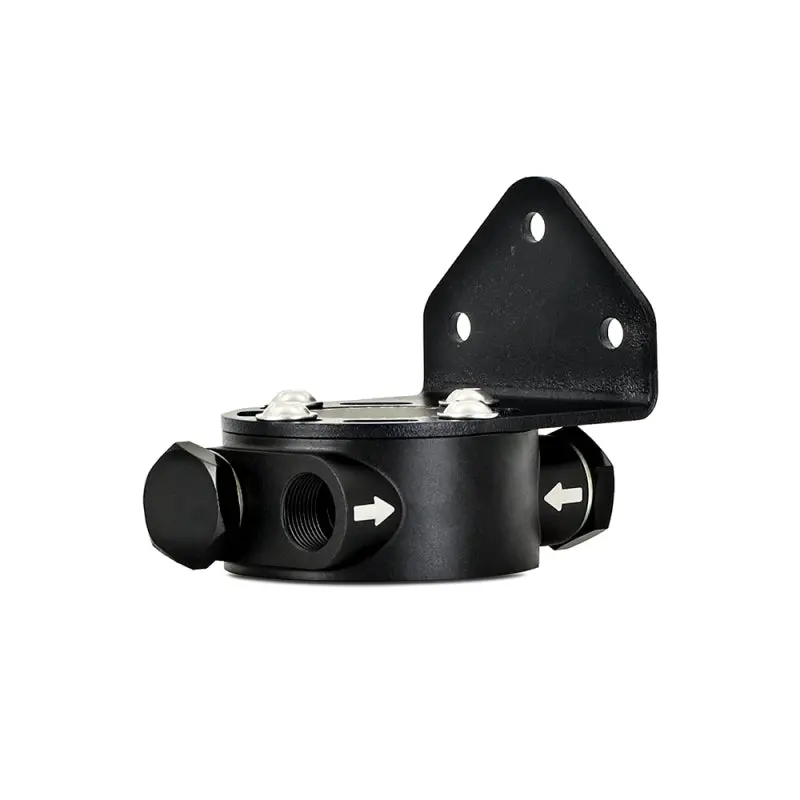 Mishimoto MISMMOC-RFH-M20BK M20 X 1.5 - Remote Oil Filter Mount - Black №3