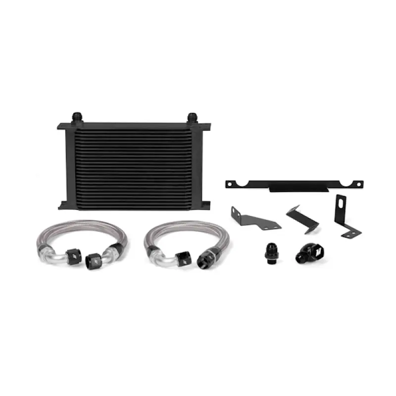 Mishimoto MISMMOC-EVO-01BK Mitsubishi Evolution 7/8/9 Black Oil Cooler Kit