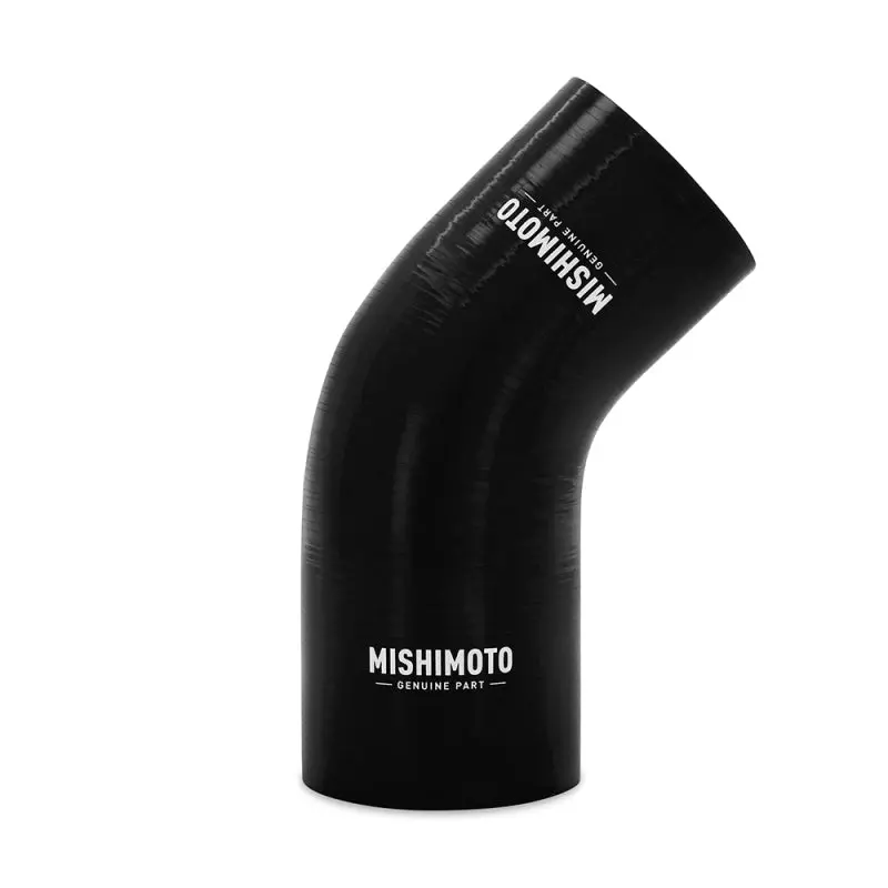 Mishimoto MISMMCP-R45-27530BK Silicone Reducer Coupler 45 Degree 2.75in To 3in - Black №1