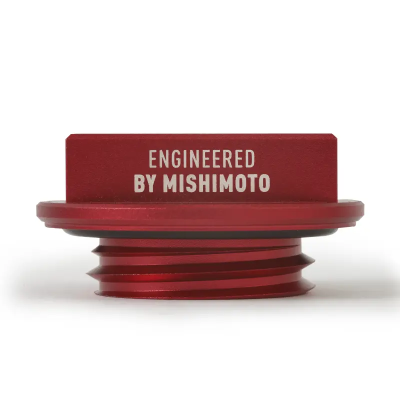 Mishimoto MISMMOFC-SUB-HOONRD Subaru Hoonigan Oil Filler Cap - Red №13