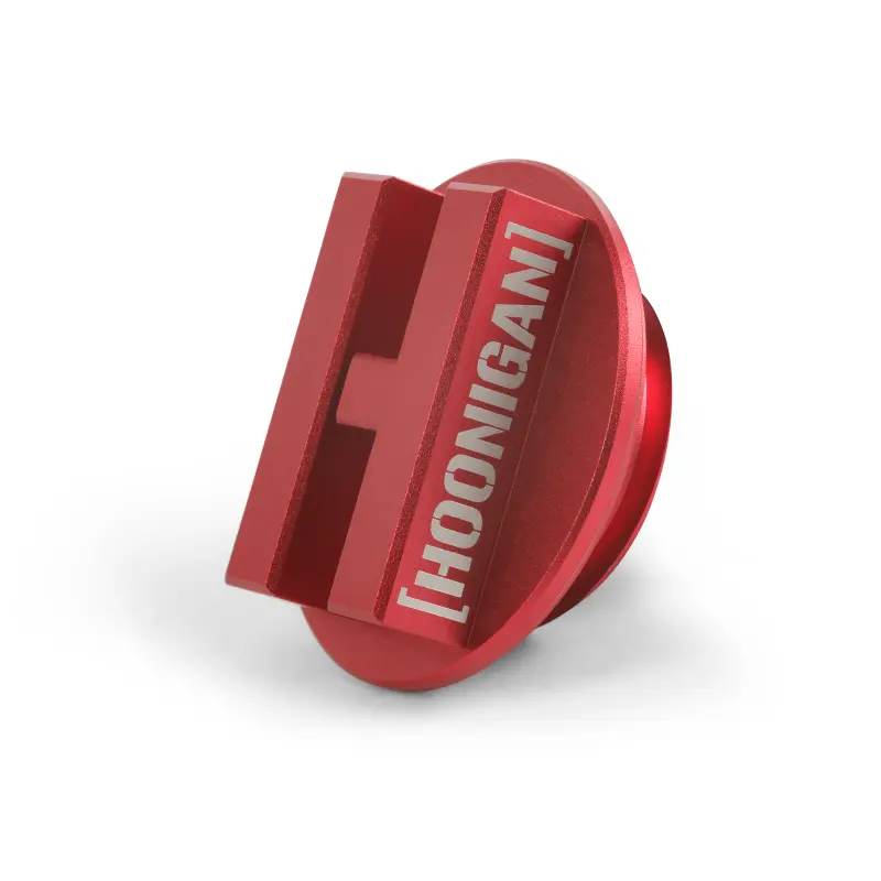 Mishimoto MISMMOFC-SUB-HOONRD Subaru Hoonigan Oil Filler Cap - Red №4