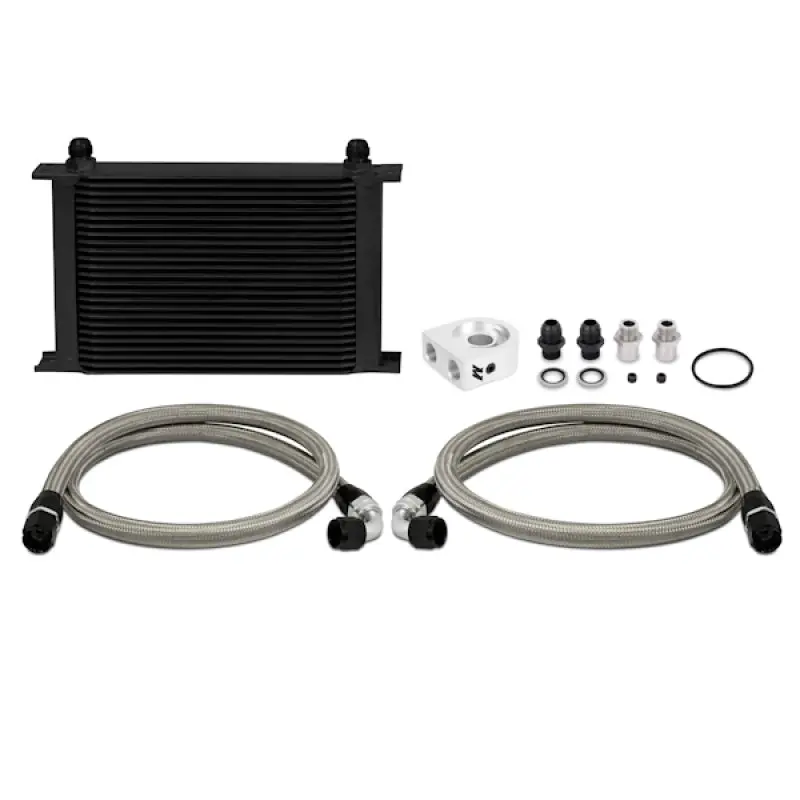 Mishimoto MISMMOC-U Universal 10 Row Oil Cooler Kit (Metal Braided Lines) №19