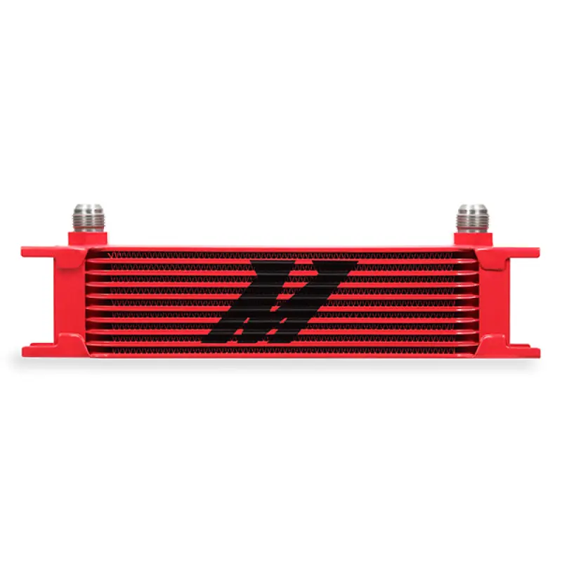 Mishimoto MISMMOC-10RD Universal 10 Row Oil Cooler - Red №1