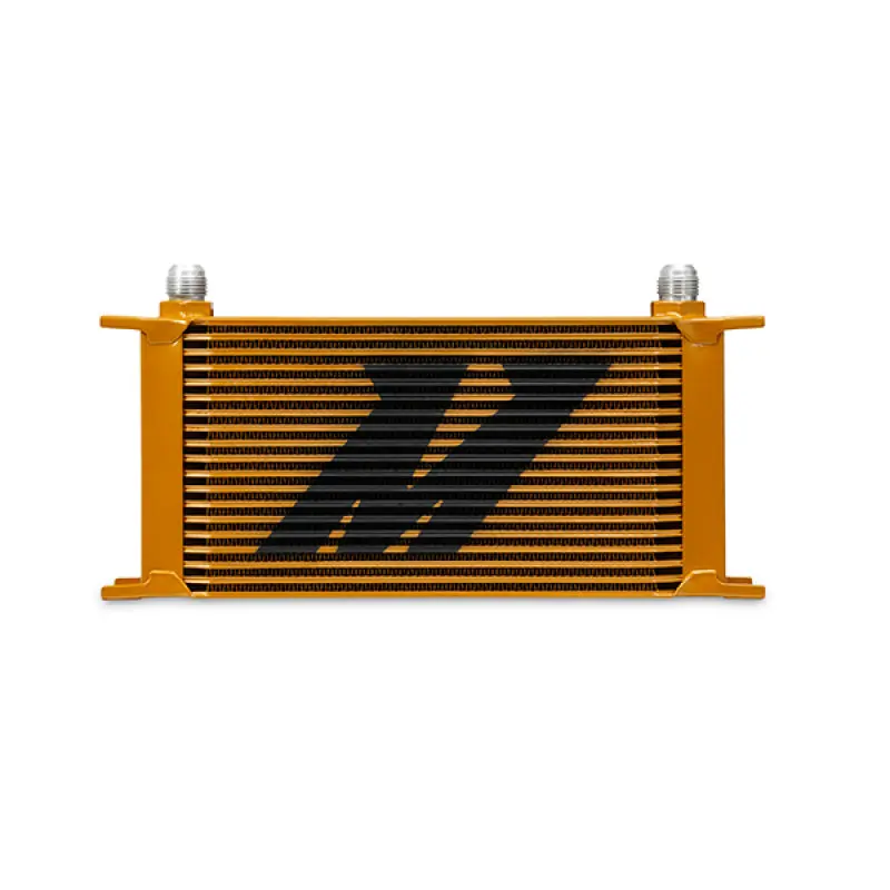 Mishimoto MISMMOC-19G Universal 19 Row Oil Cooler - Gold