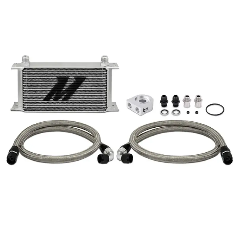 Mishimoto MISMMOC-UL Universal 19 Row Oil Cooler Kit