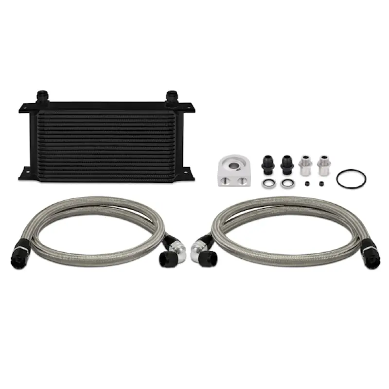 Mishimoto MISMMOC-ULBK Universal 19 Row Oil Cooler Kit - Black №2