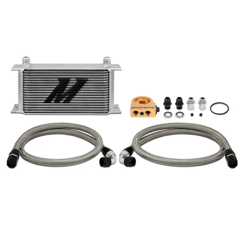 Mishimoto MISMMOC-ULT Universal 19 Row Thermostatic Oil Cooler Kit