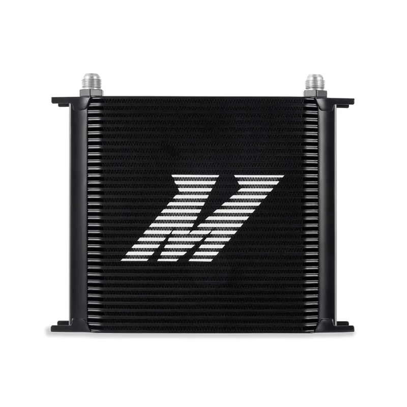 Mishimoto MISMMOC-34BK Universal 34 Row Oil Cooler - Black