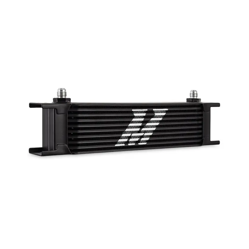 Mishimoto MISMMOC-10-6BK Universal - 6AN 10 Row Oil Cooler - Black №4