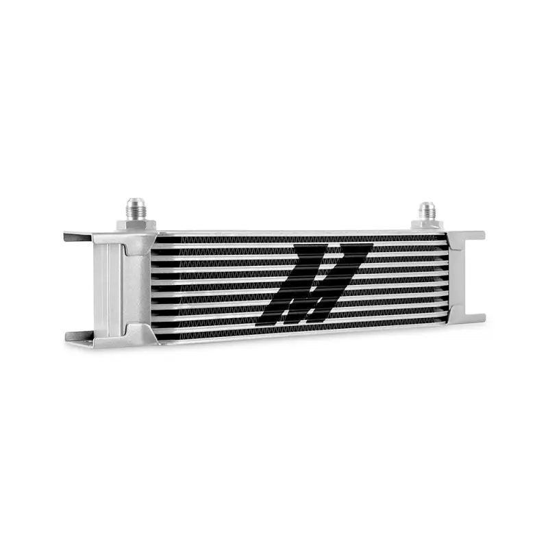 Mishimoto MISMMOC-10-6SL Universal -6AN 10 Row Oil Cooler - Silver №3