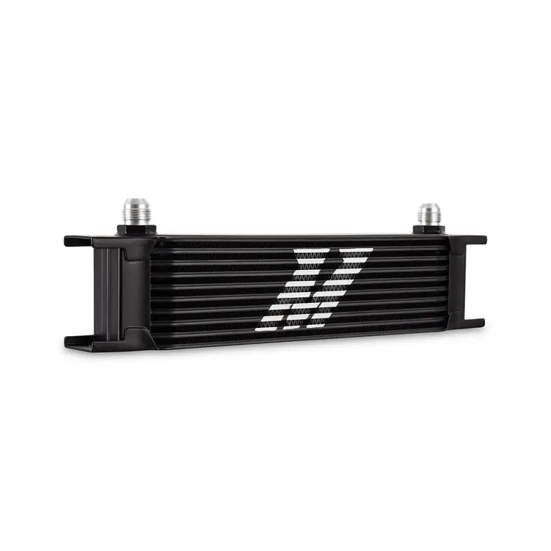 Mishimoto MISMMOC-10-8BK Universal -8AN 10 Row Oil Cooler - Black №2