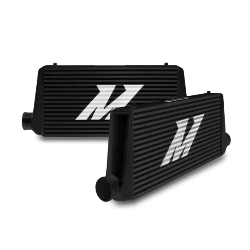 Mishimoto MISMMINT-URB Universal Black R Line Intercooler Overall Size: 31x12x4 Core Size: 24x12x4 Inlet / Outlet №1