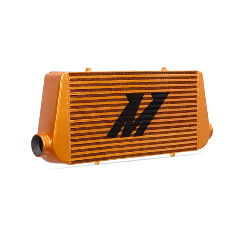 Mishimoto MISMMINT-URG Universal Gold R Line Intercooler Overall Size: 31x12x4 Core Size: 24x12x4 Inlet / Outlet №5