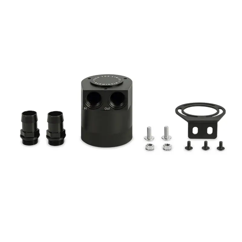 Mishimoto MISMMBCC-HF Universal High Flow Baffled Oil Catch Can - Kit №1