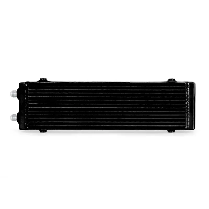 Mishimoto MISMMOC-DP-LBK Universal Large Bar And Plate Dual Pass Black Oil Cooler №10