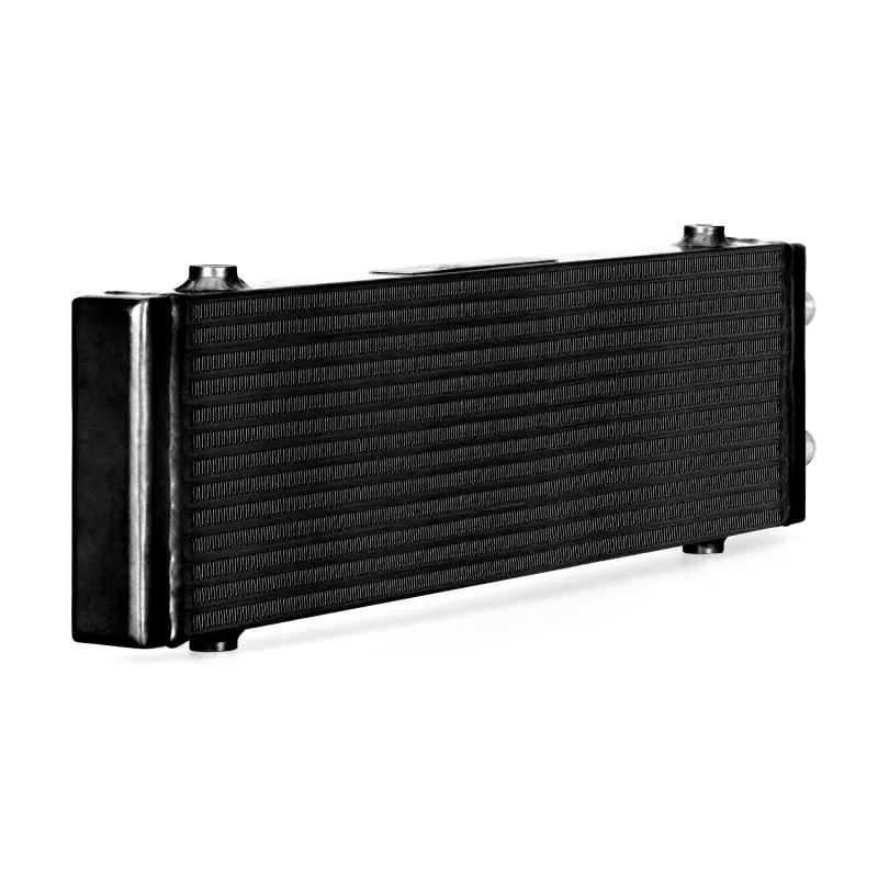 Mishimoto MISMMOC-DP-LBK Universal Large Bar And Plate Dual Pass Black Oil Cooler №6