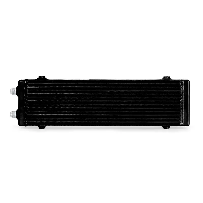 Mishimoto MISMMOC-DP-LBK Universal Large Bar And Plate Dual Pass Black Oil Cooler №9