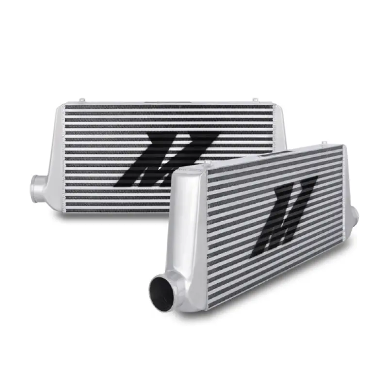 Mishimoto MISMMINT-UR Universal Silver R Line Intercooler Overall Size: 31x12x4 Core Size: 24x12x4 Inlet / Outle №1