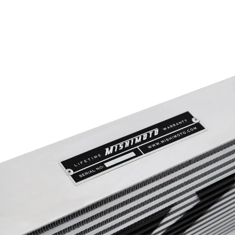 Mishimoto MISMMINT-UR Universal Silver R Line Intercooler Overall Size: 31x12x4 Core Size: 24x12x4 Inlet / Outle №14