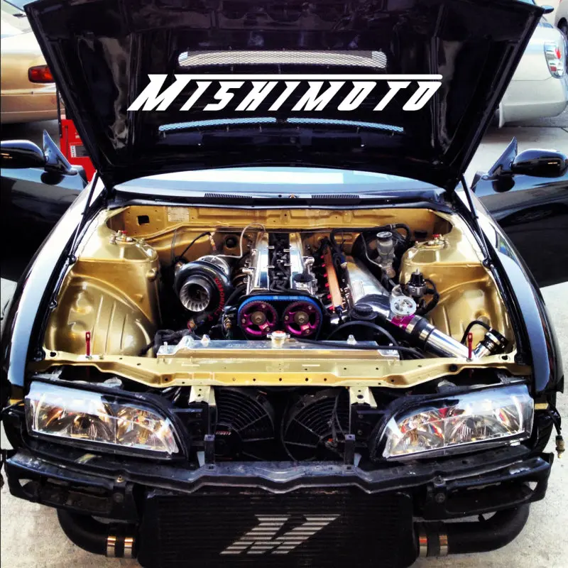 Mishimoto MISMMINT-UR Universal Silver R Line Intercooler Overall Size: 31x12x4 Core Size: 24x12x4 Inlet / Outle №15