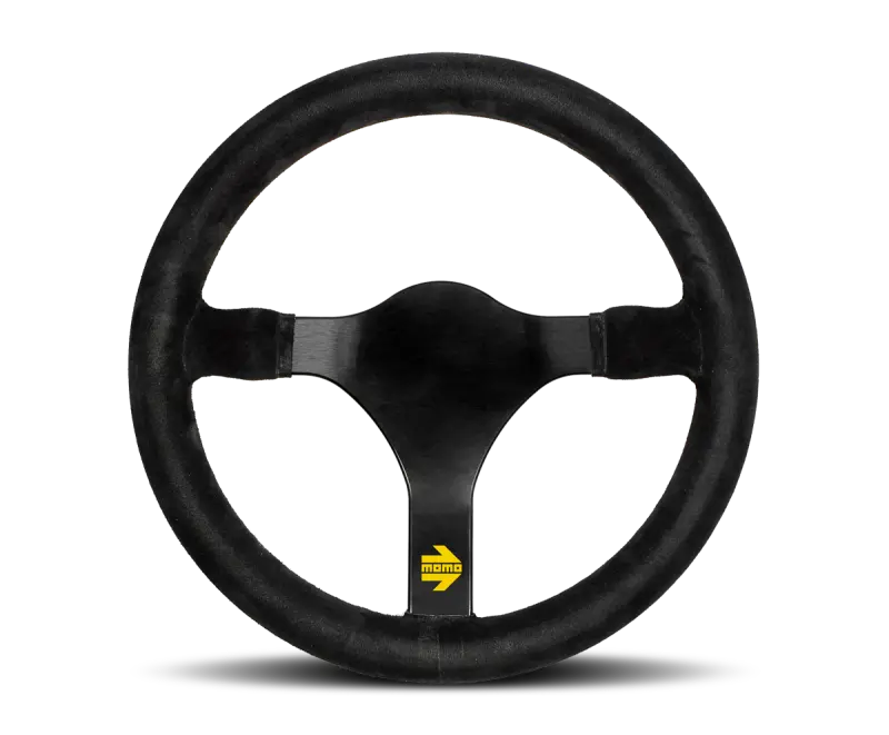 MOMO MOMR1930/32S MOD31 Steering Wheel 320 Mm - Black Suede/Black Spokes