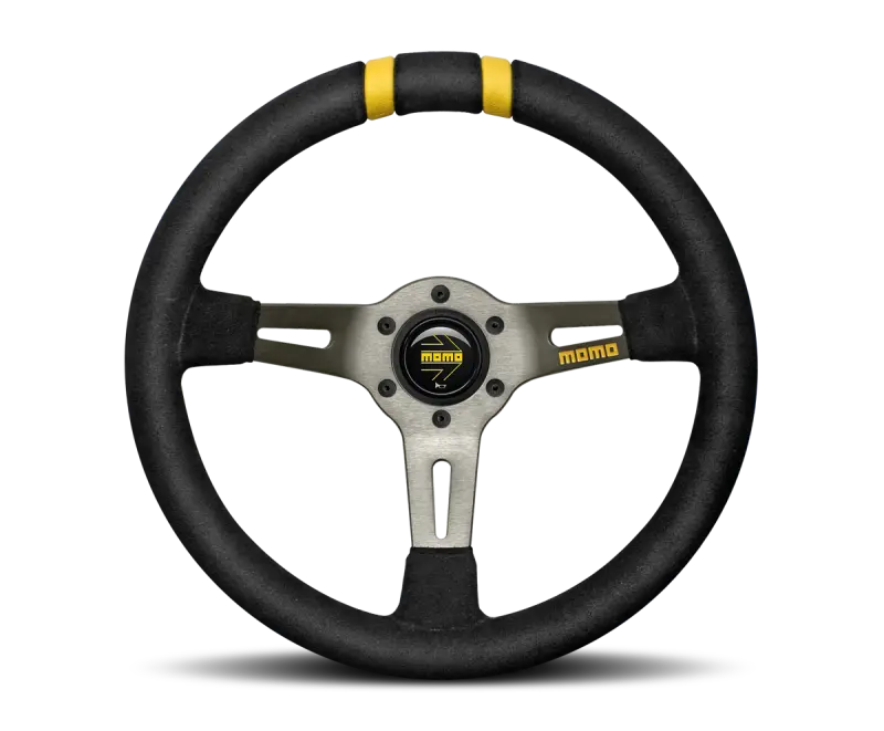 MOMO MOMR1907/33S MODDRIFT Steering Wheel 330 Mm - Black Suede/Anth Spokes/2 Stripes №1