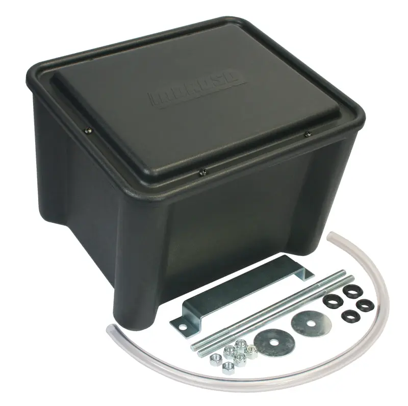 Moroso MOR74051 Sealed Battery Box Black W/Mounting Hardware - Black