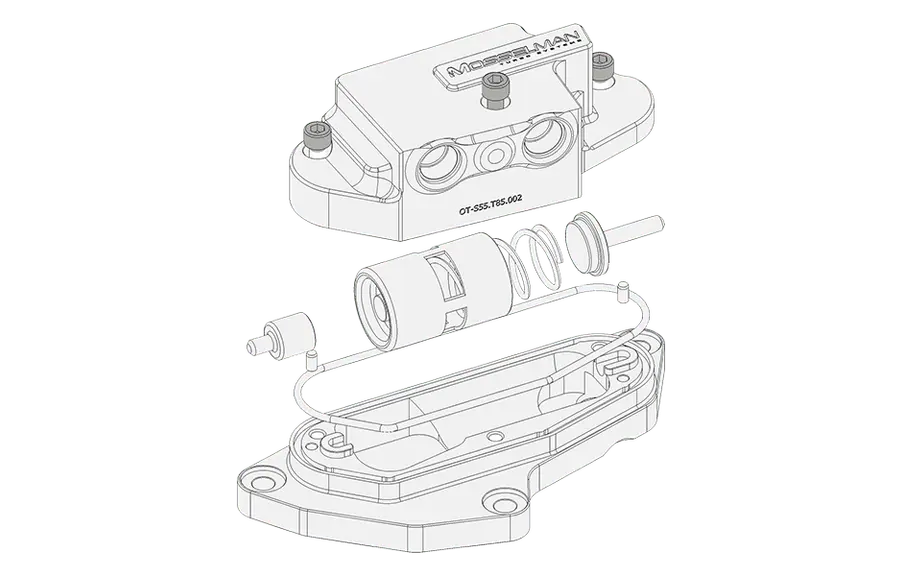 Mosselman (MSL) F-Series BMW Oil Thermostat N54 / N55 / S55 - N54 №4