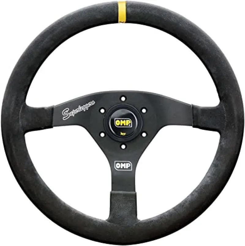 OMP OMPOD0-2020-071 Velocita Superleggero Suede Leather 350mm Diameter Steering Wheel Black