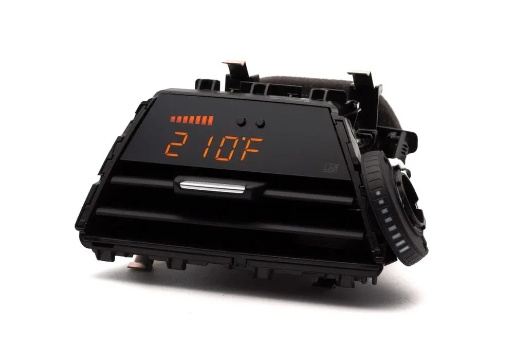 P3 V3 OBD2 - BMW F3X / F8X Gauge (2011-2019) - Left Hand Drive / Orange bars / Orange digits / None