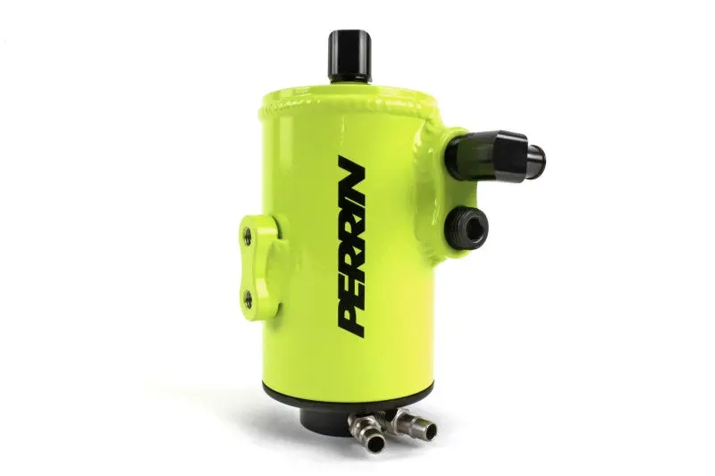 Perrin PERPSP-ENG-605NY 02-07 Subaru WRX/STI Air Oil Separator - Neon Yellow