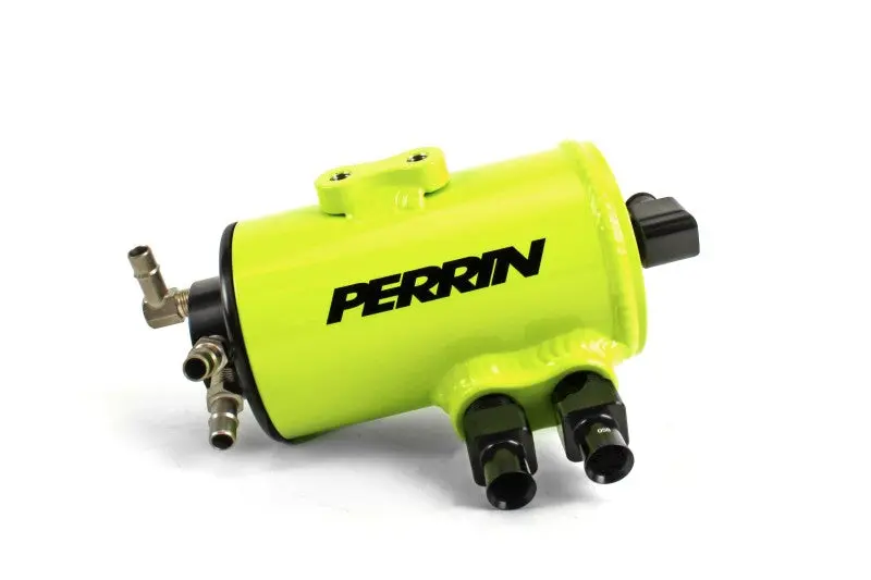 Perrin PERPSP-ENG-605NY 02-07 Subaru WRX/STI Air Oil Separator - Neon Yellow №2