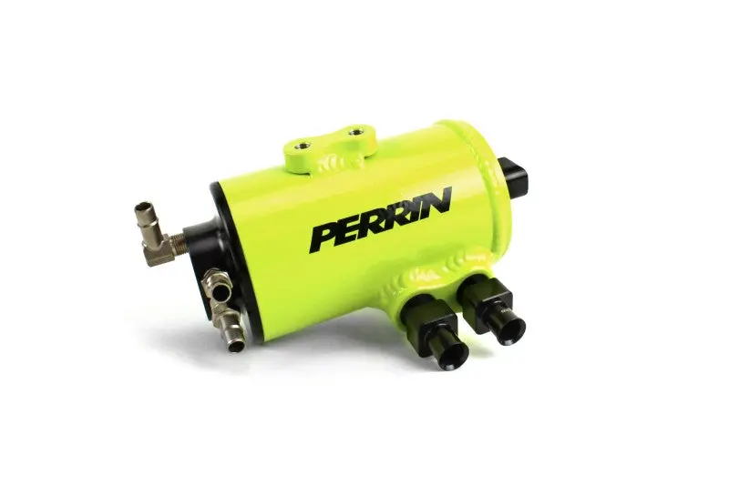 Perrin PERPSP-ENG-605NY 02-07 Subaru WRX/STI Air Oil Separator - Neon Yellow №5