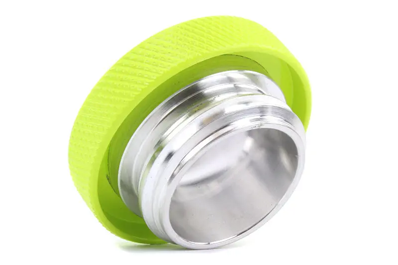 Perrin PERPSP-ENG-711NY 02-21 Subaru WRX / 2022 BRZ & GR86 / 04-21 STI / 00-18 Forester XT Oil Fill Cap - Neon Yellow