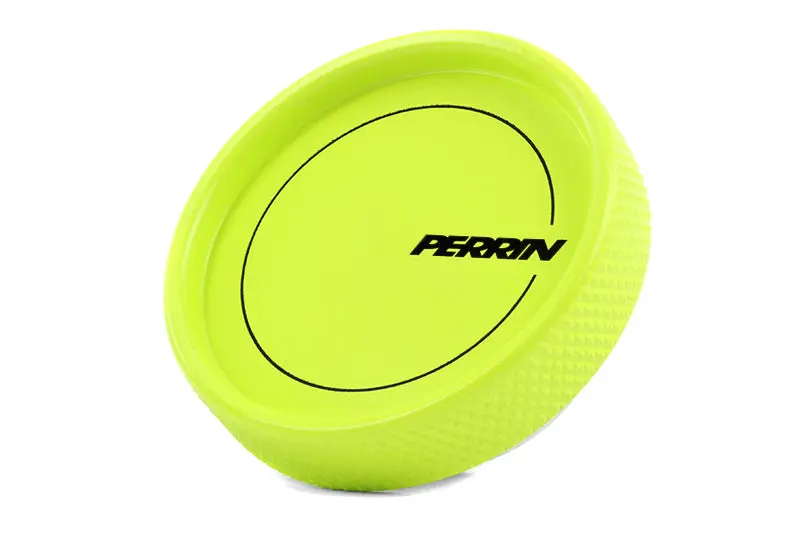 Perrin PERPSP-ENG-711NY 02-21 Subaru WRX / 2022 BRZ & GR86 / 04-21 STI / 00-18 Forester XT Oil Fill Cap - Neon Yellow №4