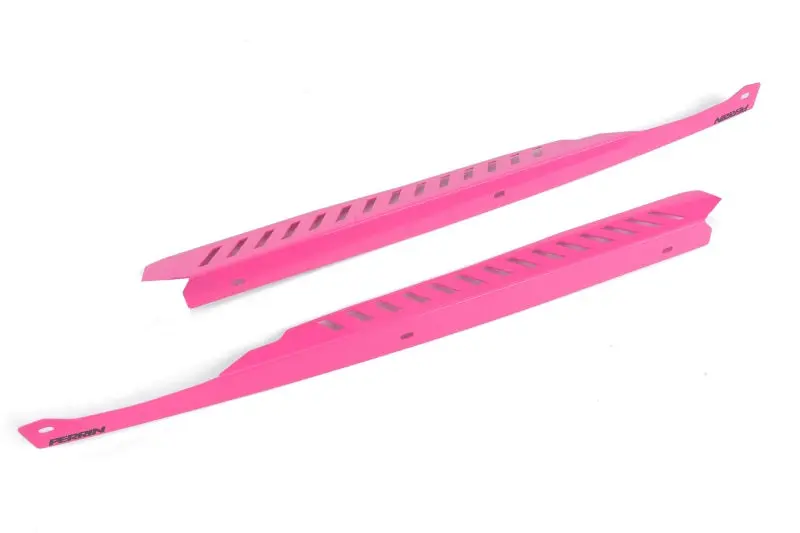 Perrin PERPSP-ENG-549HP 08-14 Subaru WRX/STI Fender Shroud Set - Hyper Pink