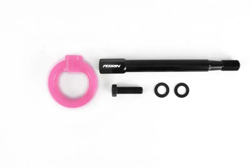 Perrin PERPSP-BDY-231HP 08-14 Subaru WRX/STI Tow Hook Kit (Front) - Hyper Pink №2