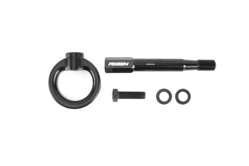 Perrin PERPSP-BDY-255BK 13-20 & 2022 Subaru BRZ / 13-16 Scion FRS / 17-20 Toyota 86 Tow Hook Kit (Rear) - Black