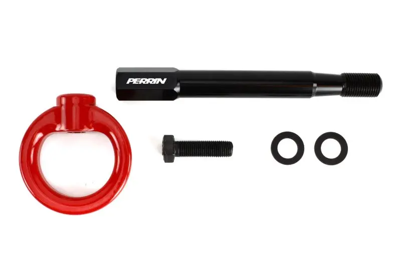 Perrin PERPSP-BDY-255RD 13-20 & 2022 Subaru BRZ / 13-16 Scion FRS / 17-20 Toyota 86 Tow Hook Kit (Rear) - Red №8