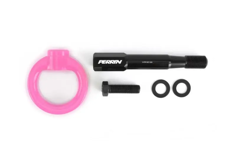 Perrin PERPSP-BDY-232HP 15-17 Subaru WRX/STI Tow Hook Kit (Front) - Hyper Pink №3