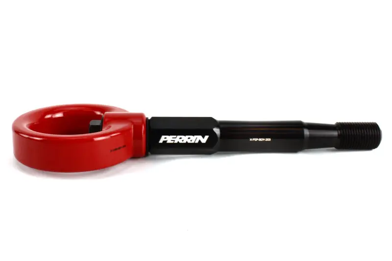 Perrin PERPSP-BDY-232RD 15-17 Subaru WRX/STI Tow Hook Kit (Front) - Red