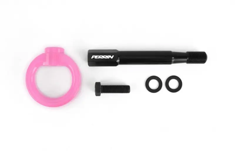 Perrin PERPSP-BDY-252HP 15-19 Subaru WRX/STI Tow Hook Kit (Rear) - Hyper Pink №3