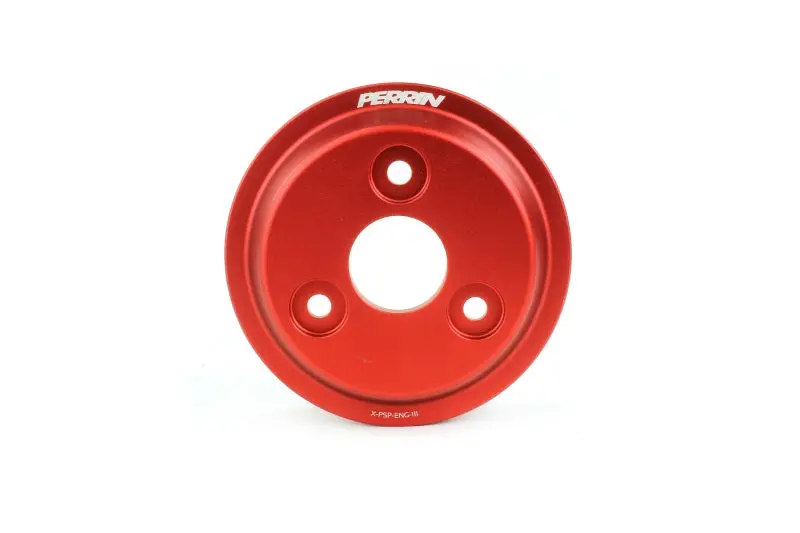 Perrin PERPSP-ENG-111RD 15-21 Subaru WRX Lightweight Water Pump Pulley - Red №2